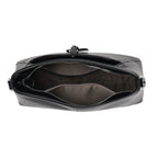 Limited Edition Designer Inspired - Premium Leather Shoulder Bag with Dual Interchangeable Straps - Black
