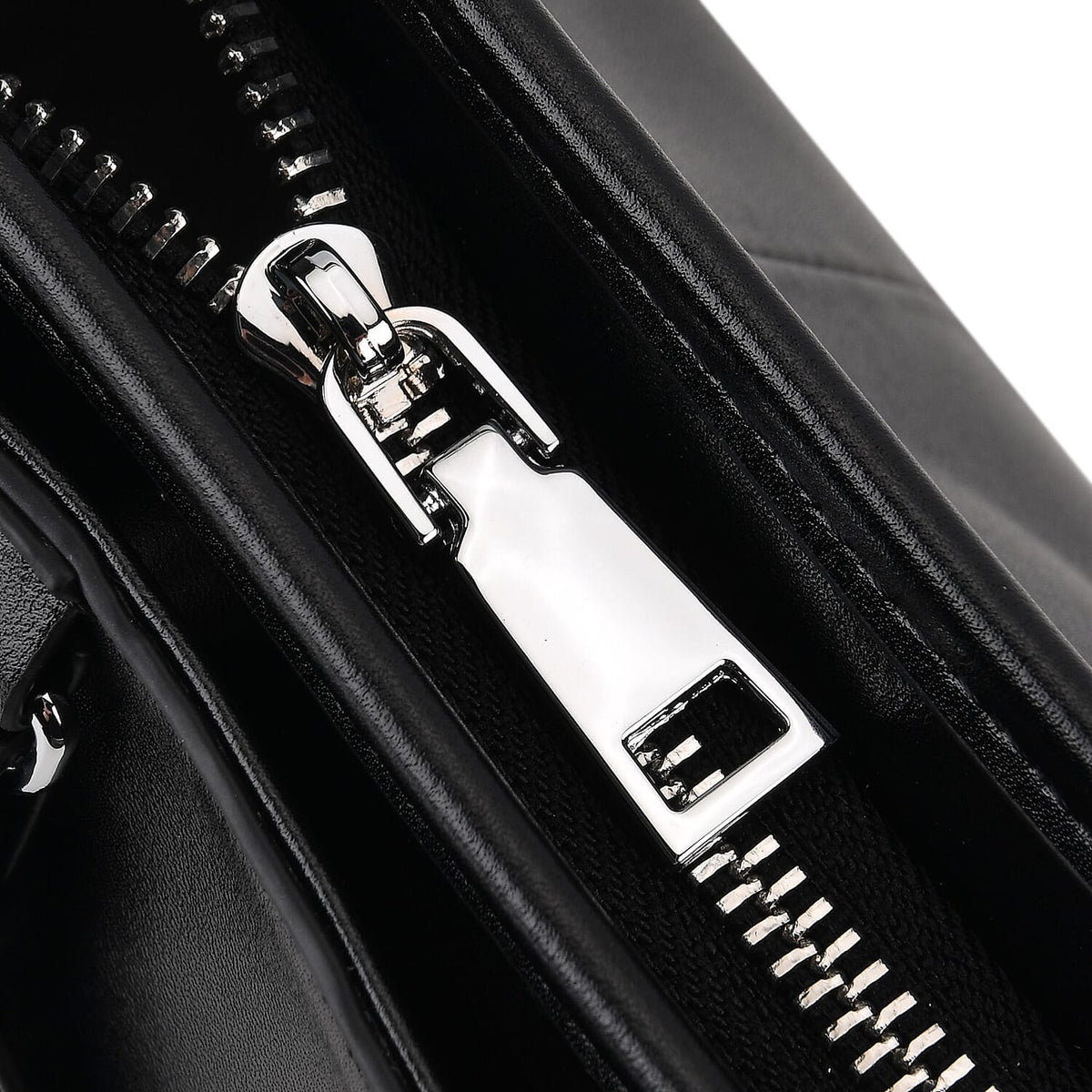 Limited Edition Designer Inspired - Premium Leather Shoulder Bag with Dual Interchangeable Straps - Black 8419378 8