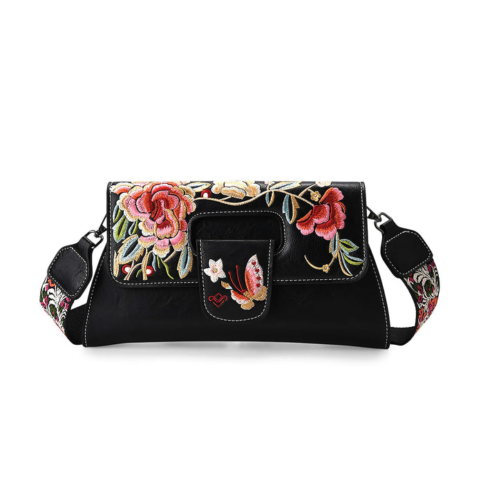 Floral Embroidered Crossbody Bag 8420425 1