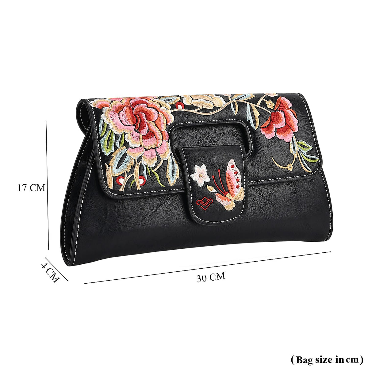 Floral Embroidered Crossbody Bag 8420296 7