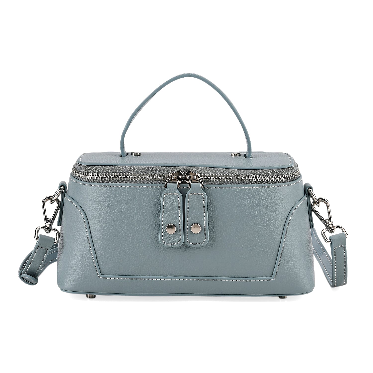 Milan Closeout- Full Grain 100% Genuine Leather Handbag V32530419 0