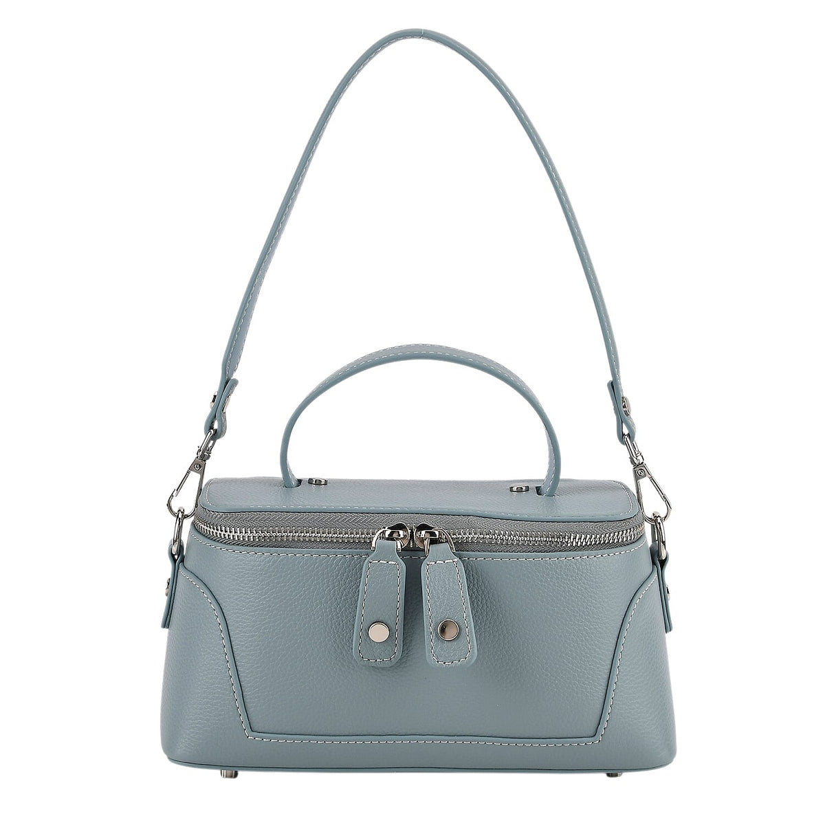 Milan Closeout- Full Grain 100% Genuine Leather Handbag V32530419 6