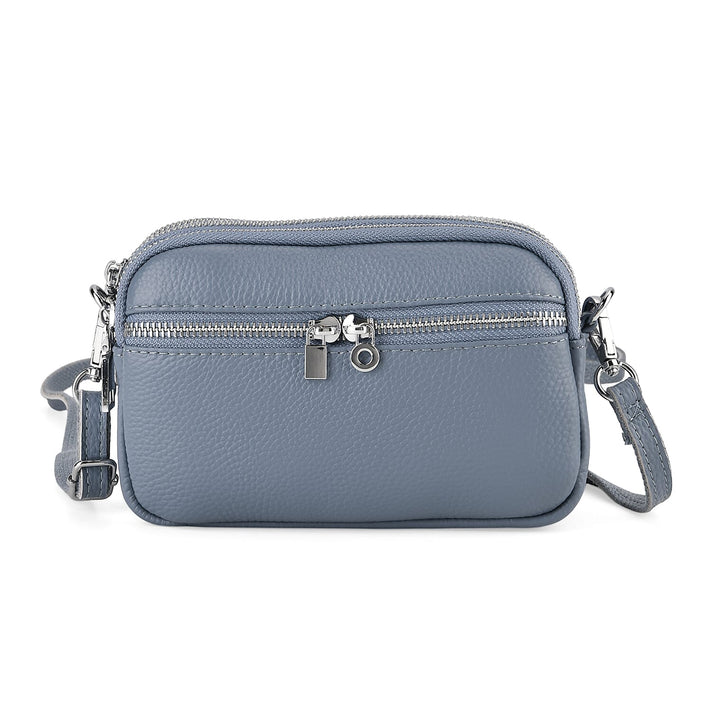 Genuine Leather Designer Minimalist Shoulder Bag - Off White 8411800 1