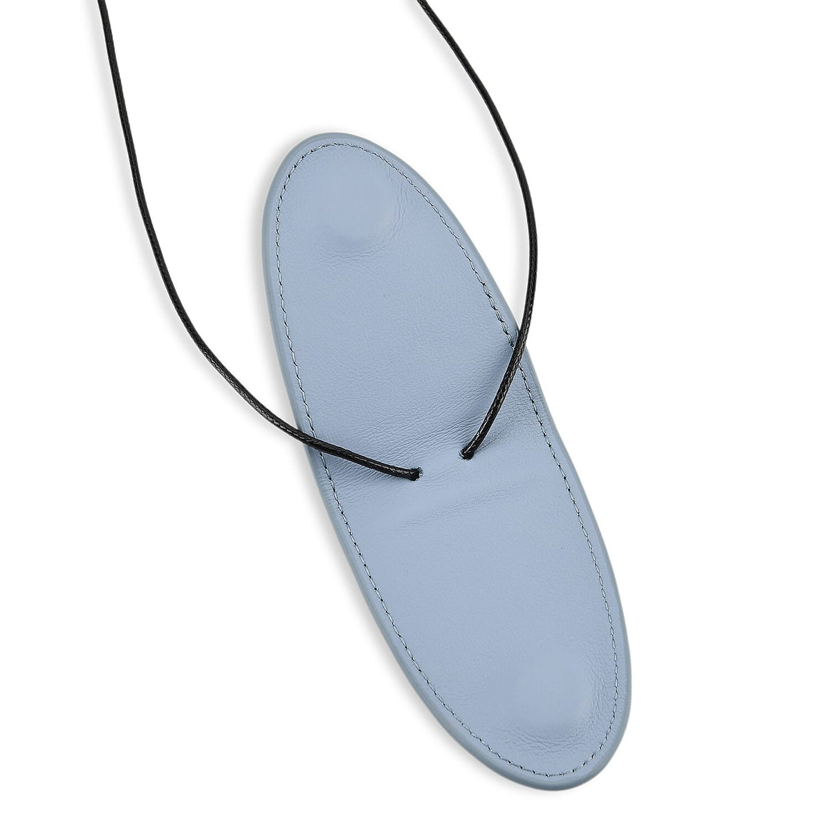 Genuine Leather Magnetic Sunglass Holder Strap - Blue V32533692 6