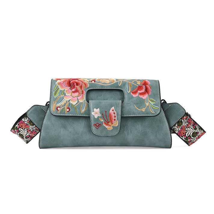 Floral Embroidered Crossbody Bag 8420425 1