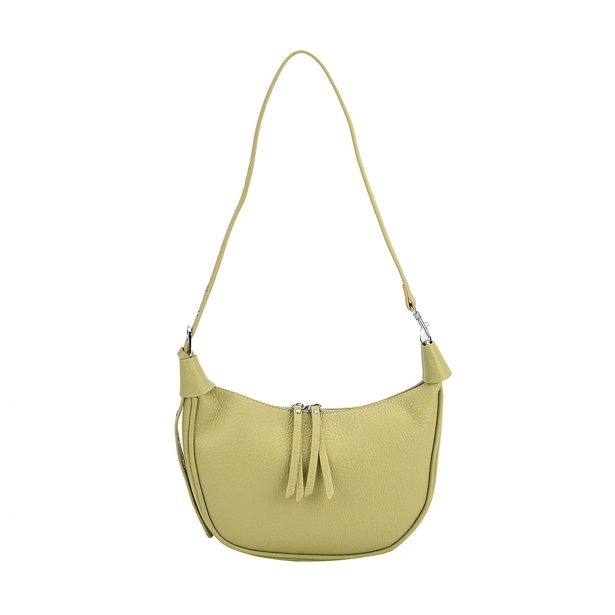Casual Crescent Shoulder Bag - Green V32513843 0