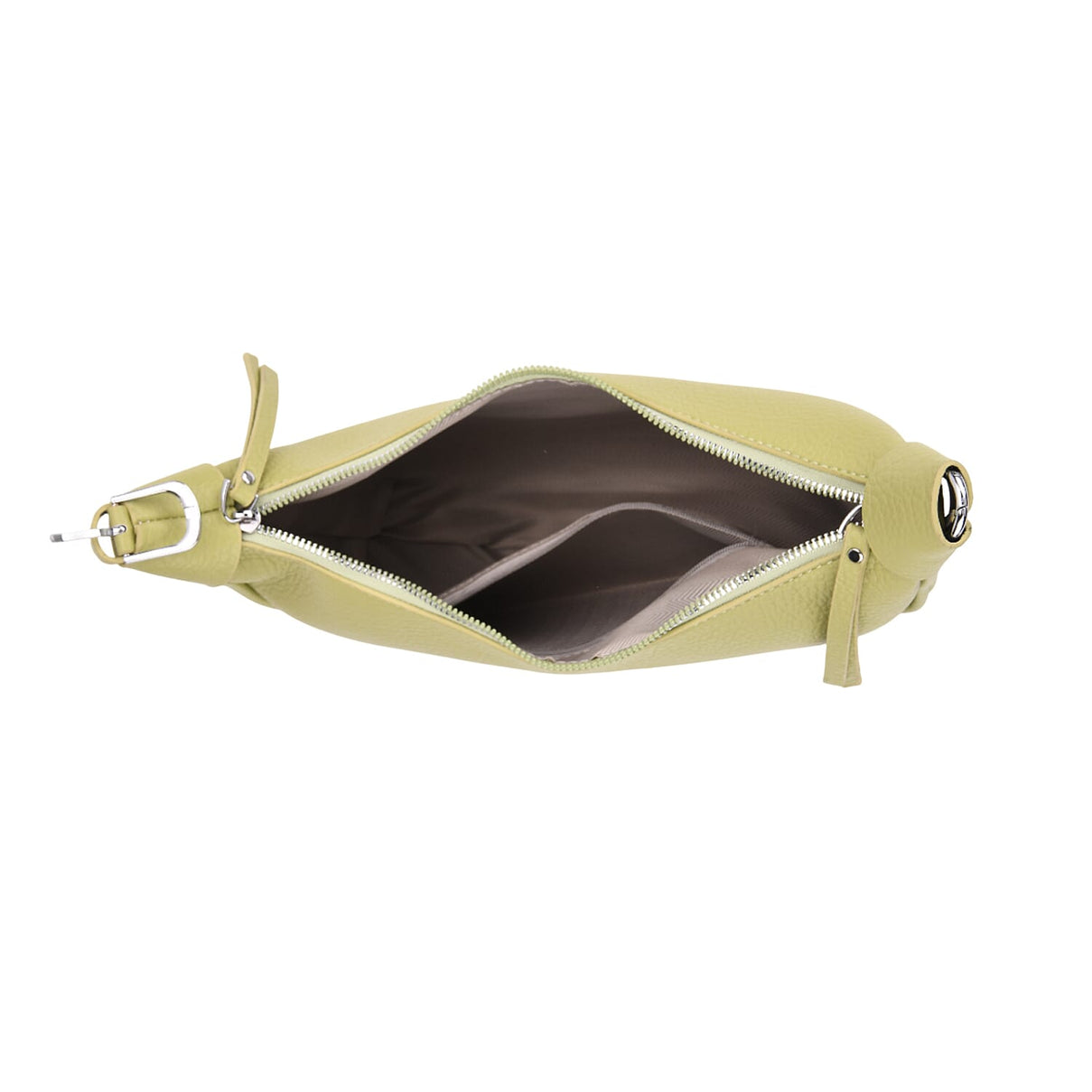Casual Crescent Shoulder Bag - Green V32513843 7