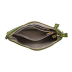 THE LUXURY TO OWN - Designer Inspired 100% Premium Genuine Leather Embossed Crossbody Bag - Green
