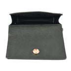 Designer-Inspired RFID-Protected Flower Print Shoulder Bag with a Magnetic Detachable Wallet - Chain Strap included  - Cornish Floral