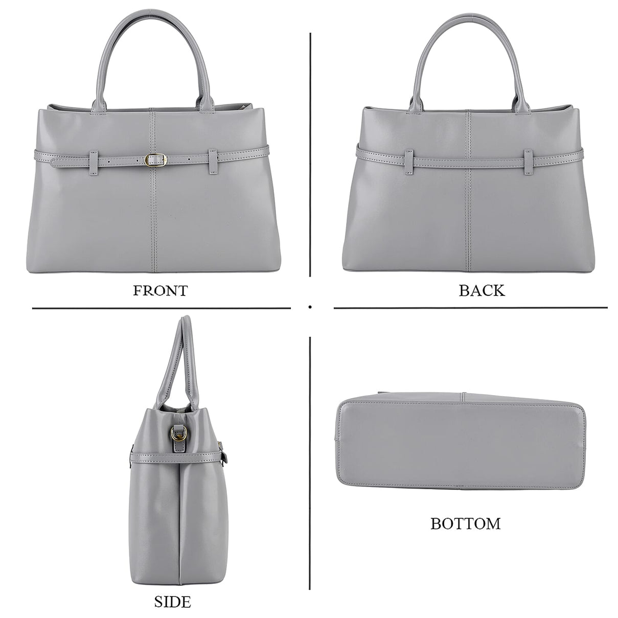 Designer Inspired- 100% Genuine Leather Tote Bag 8379831 5