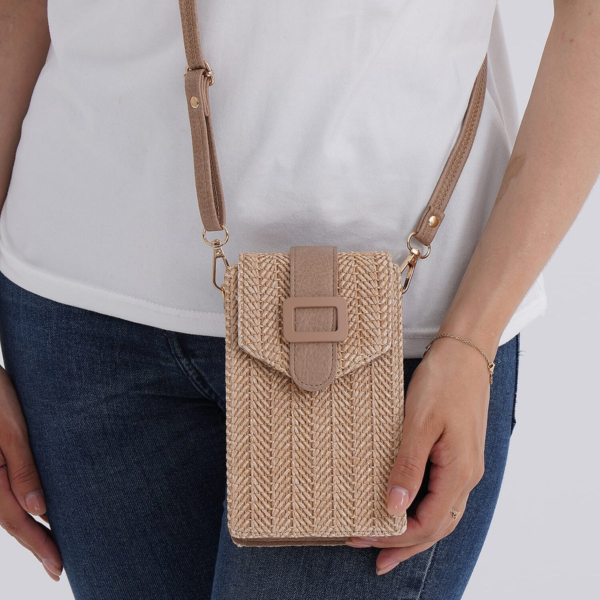 Crossbody Bag (Size - One Size) - Khaki &amp; Khaki V32638492 3