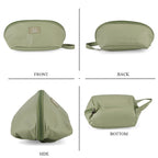 Lingerie Organiser & Vanity Storage Bag - Light Green