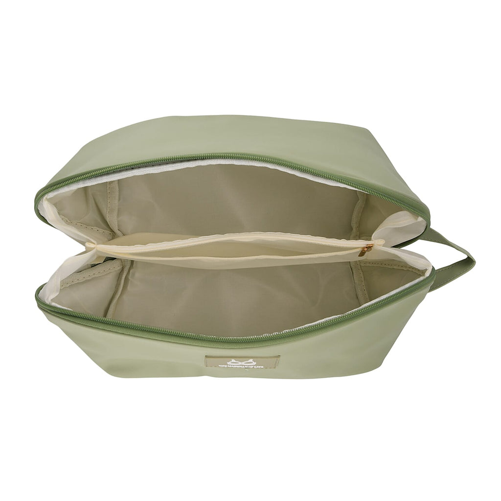 Lingerie Organiser & Vanity Storage Bag - Light Green
