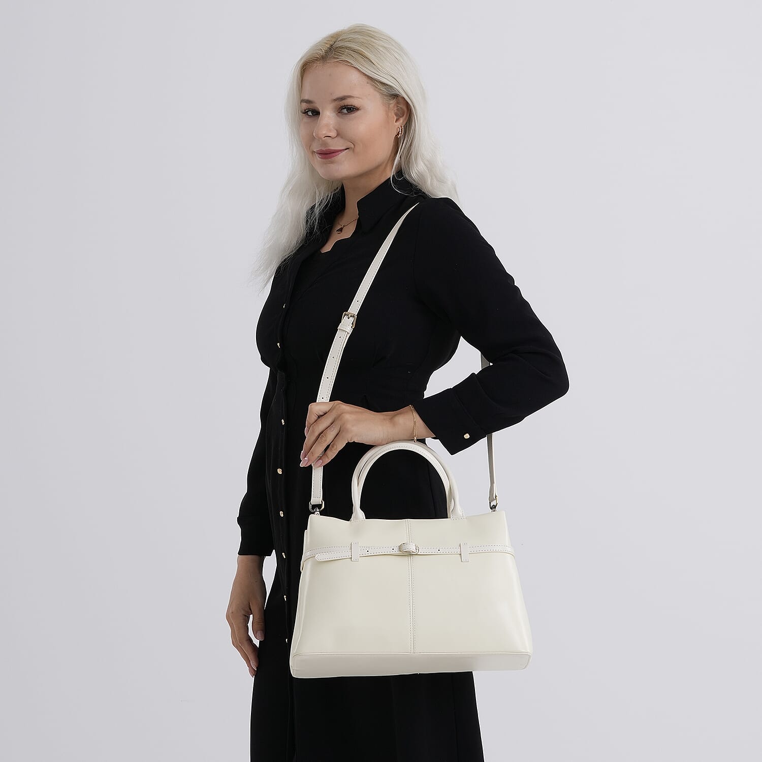 Designer Inspired- 100% Genuine Leather Tote Bag V32513847 3