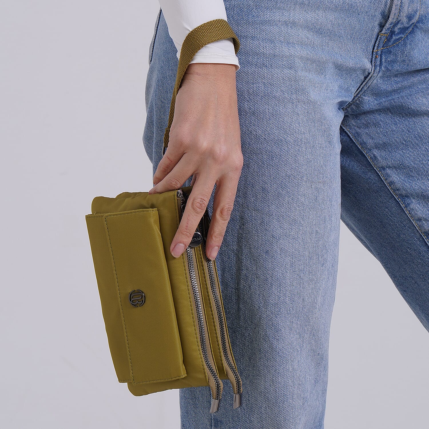 Versatile Water Proof Sling Crossbody Bag with Adjustable Strap - Olive 8036950 3