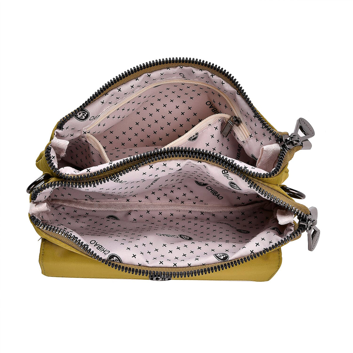 Versatile Water Proof Sling Crossbody Bag with Adjustable Strap - Olive 8036950 6