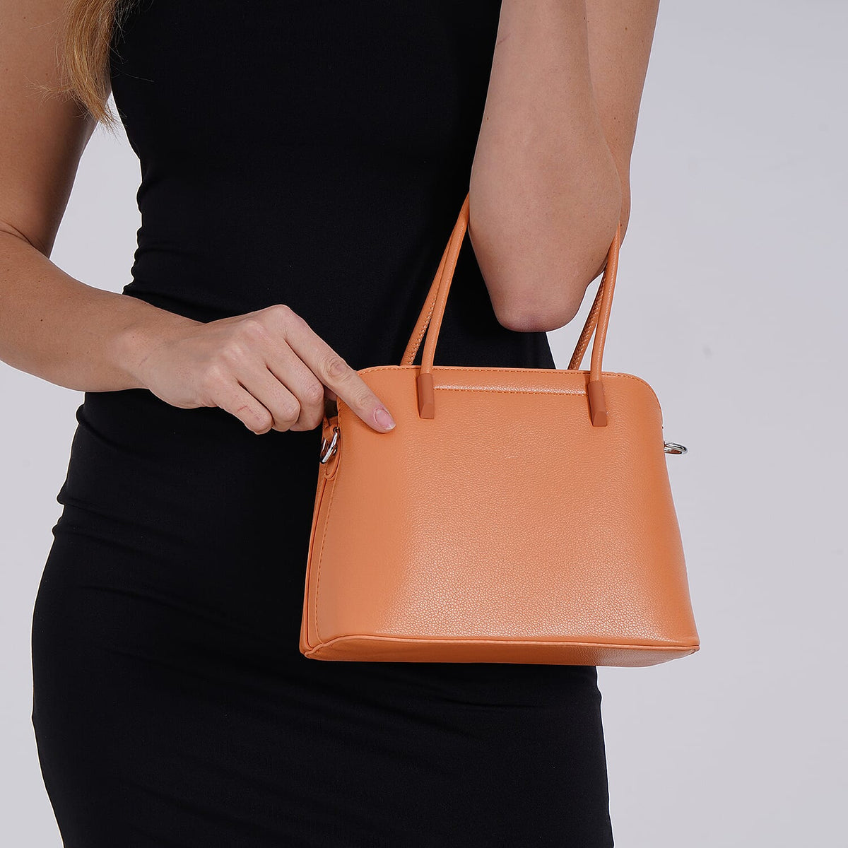 Leatherette Crossbody Bag with Detachable Strap V32638501 3