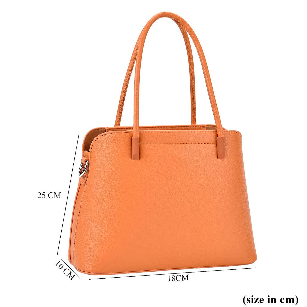 Leatherette Crossbody Bag with Detachable Strap V32638501 7