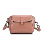 Sumptuous quality 100% Genuine Leather Crossbody Bag- Pink