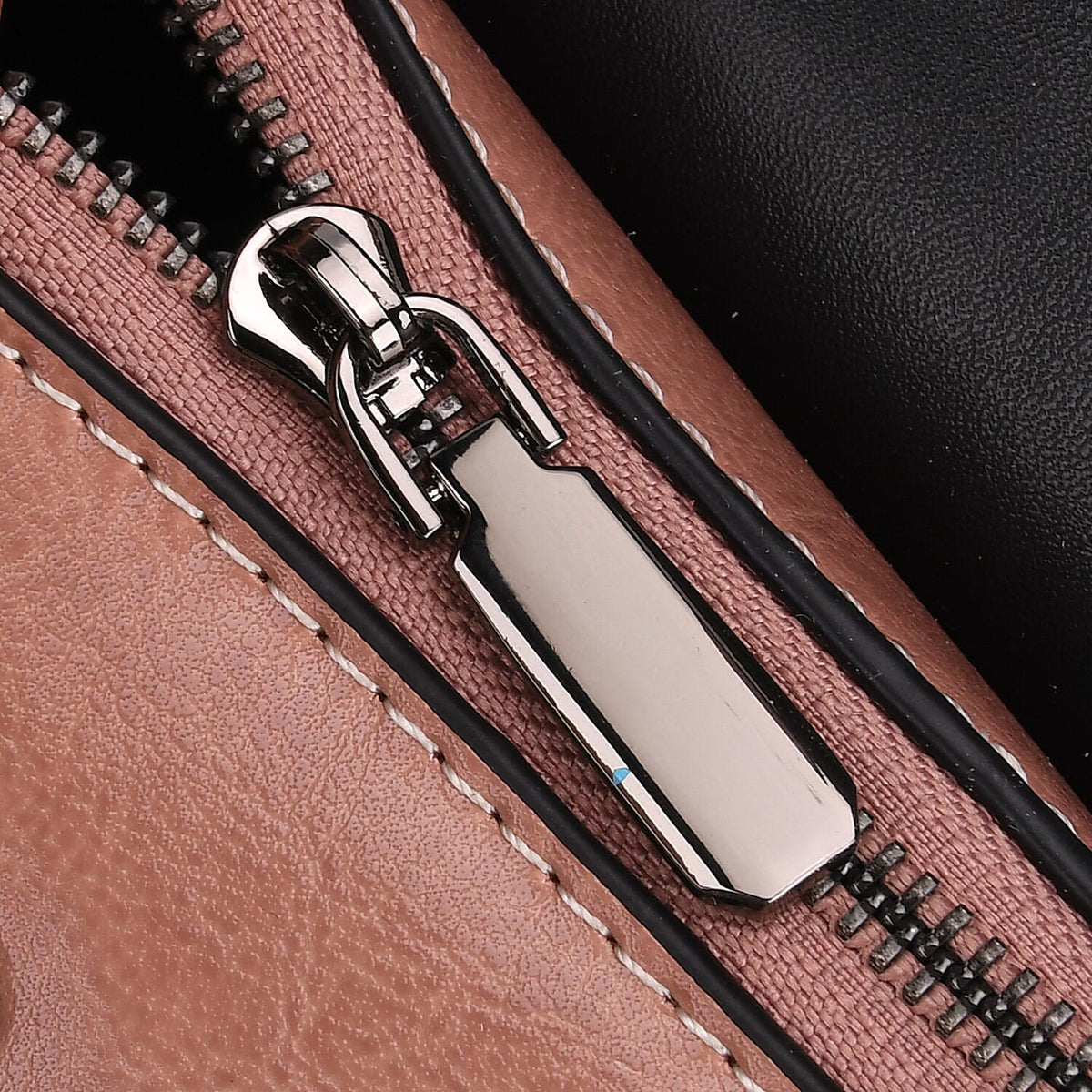 Genuine Leather- Crossbody Bag (Size - One Size) - Pink V32577339 6