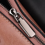 Sumptuous quality 100% Genuine Leather Crossbody Bag- Pink