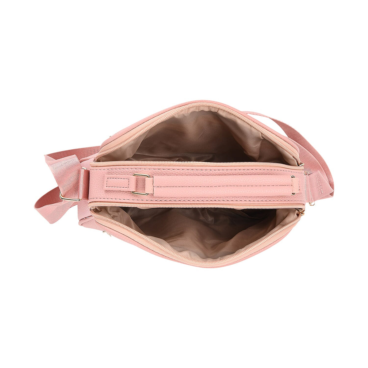 New Collection- Boxy Shape Crossbody Bag with Top Handle - Pink 8130677 5