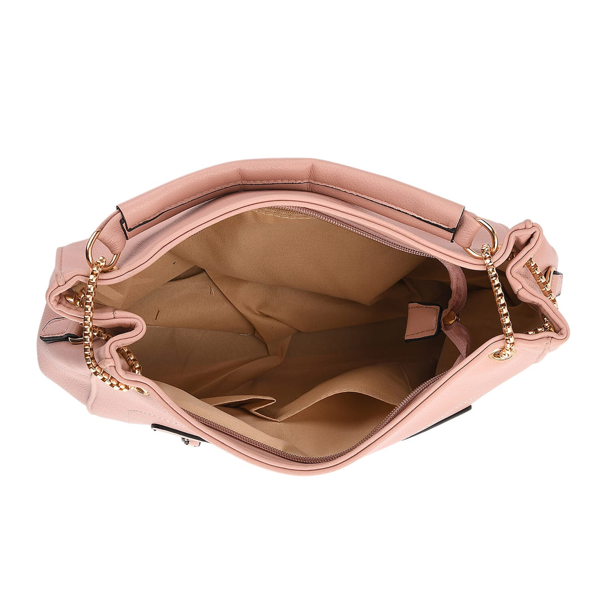 Satchel Handbag with Detachable Shoulder Strap - Pink 8025195 5