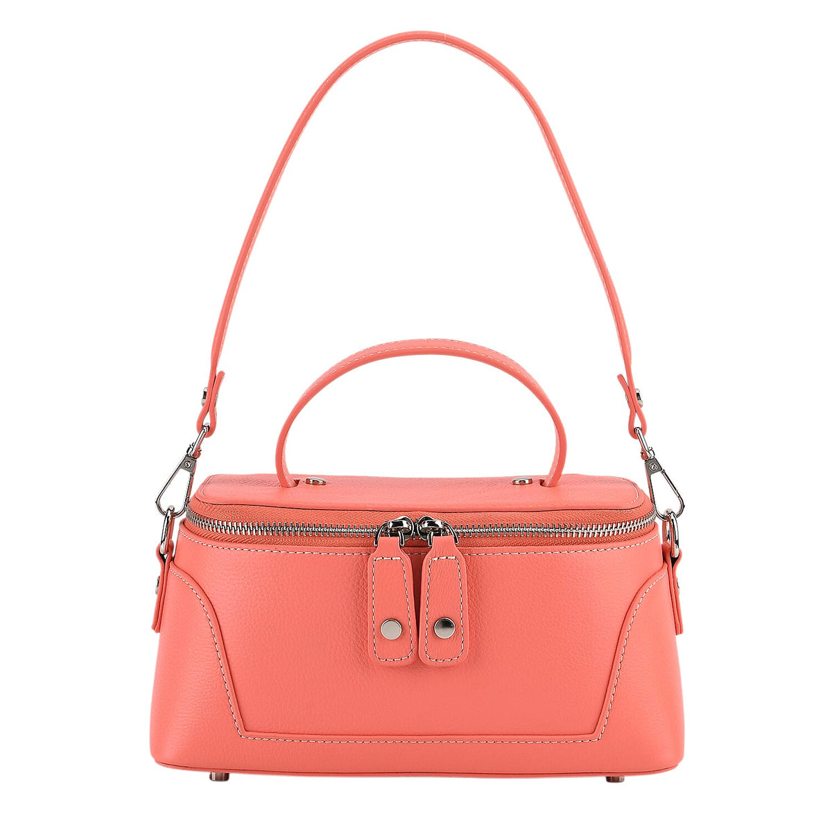 Milan Closeout- Full Grain 100% Genuine Leather Handbag 8377463 6