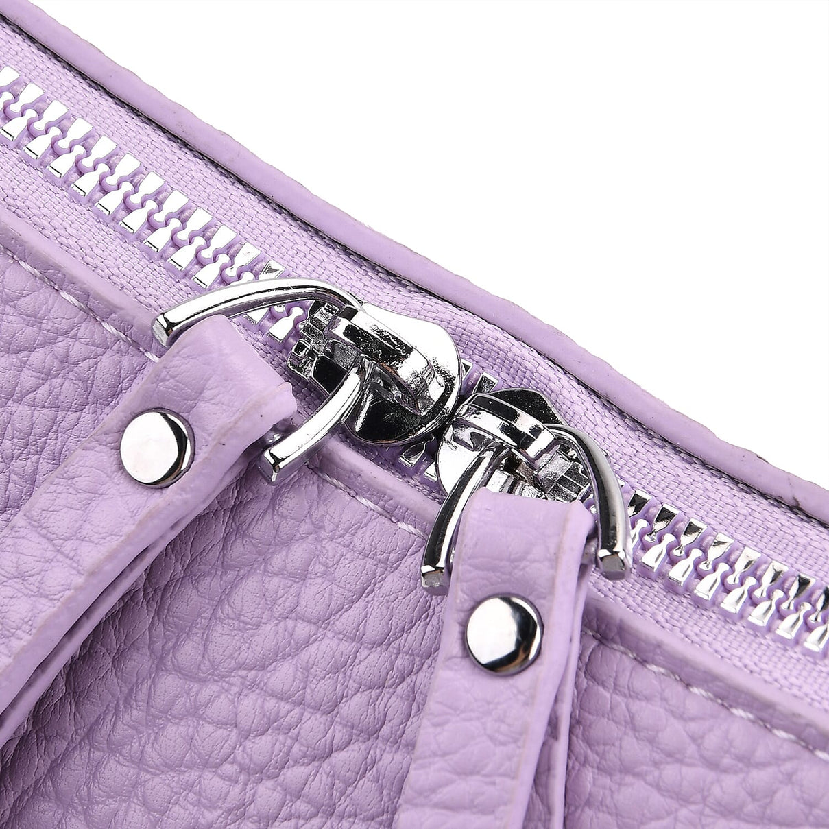 Casual Crescent Shoulder Bag - Purple V32513200 8