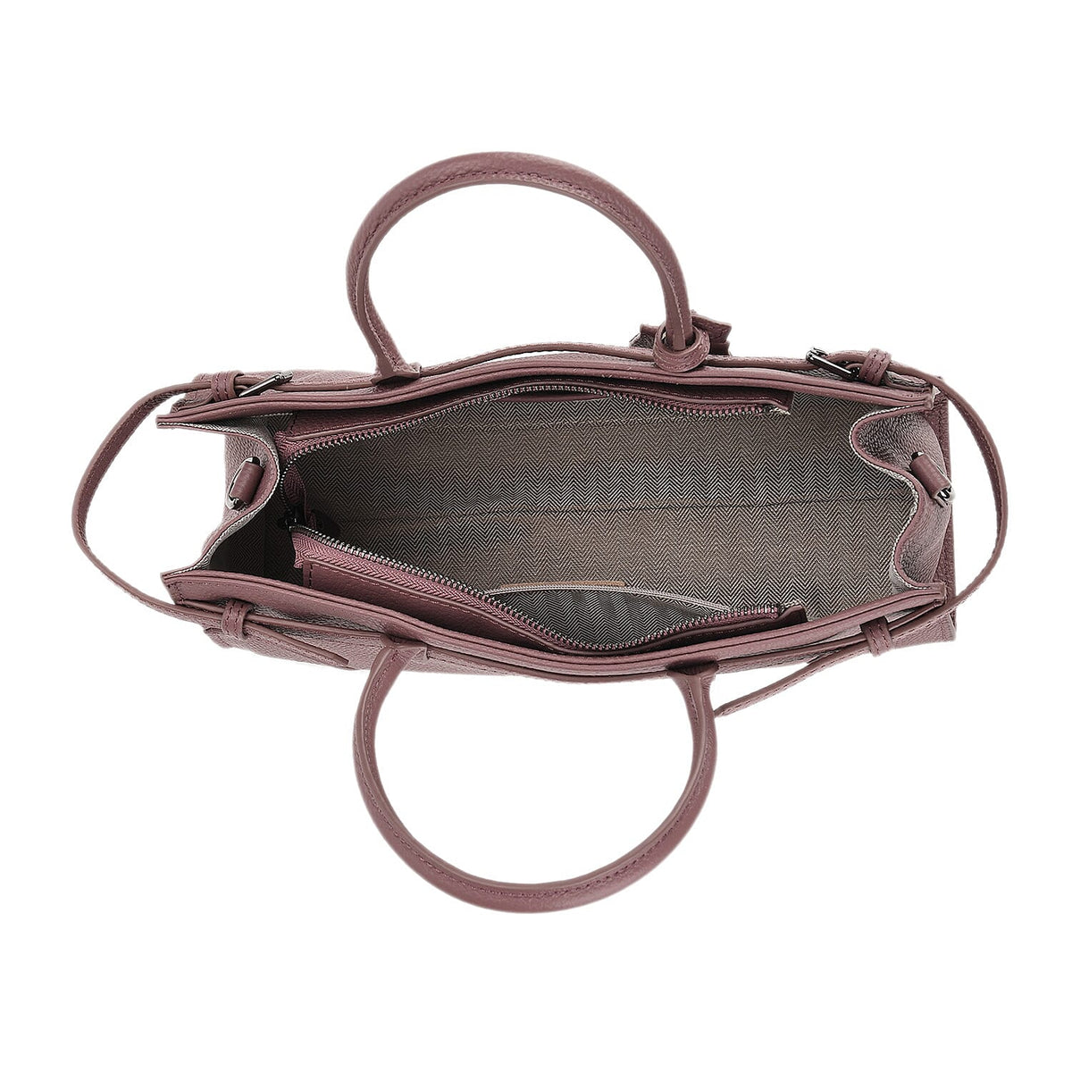 The Most Sumptuous Bag 100% Genuine Leather - Purple V32530657 6