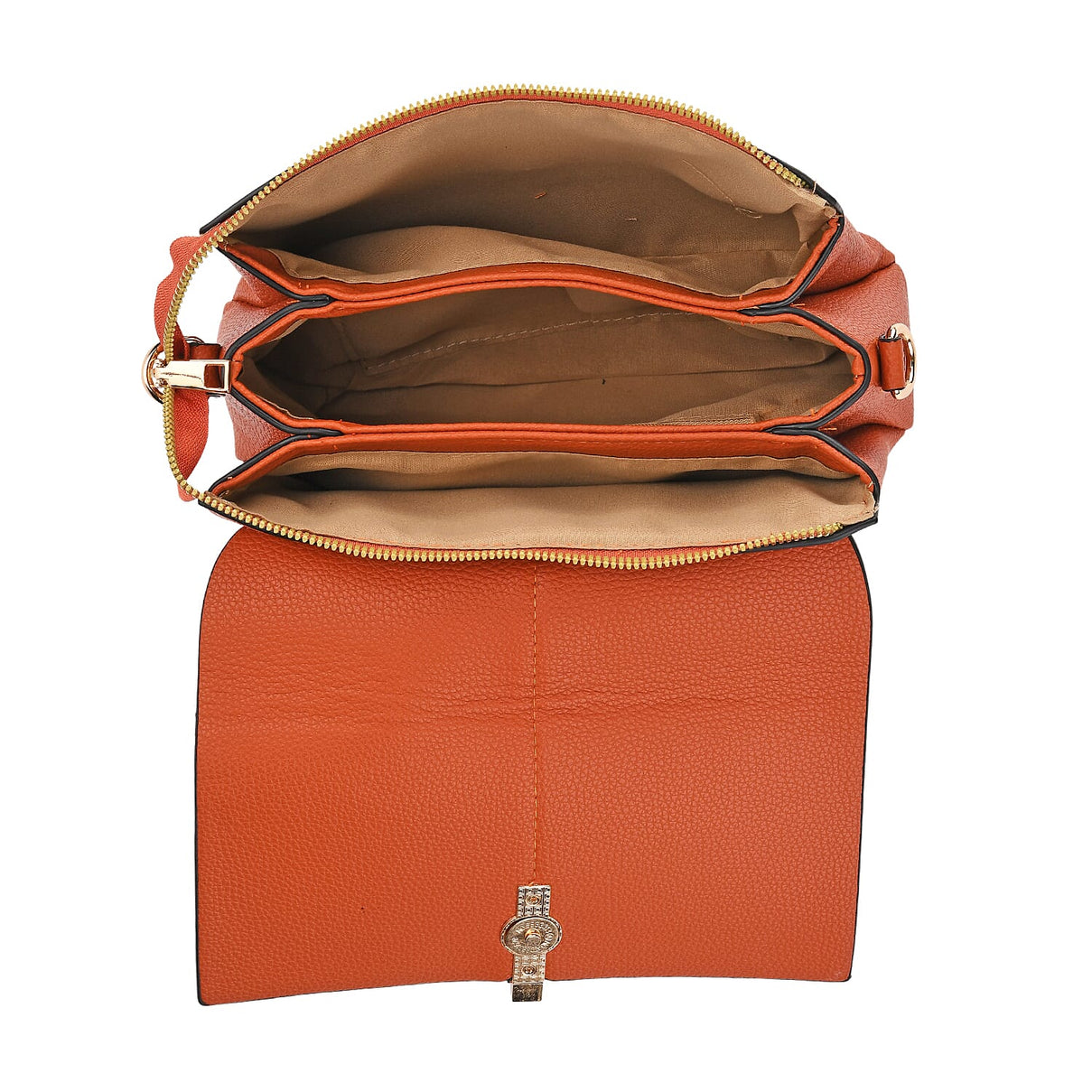 Artisan Crossbody Sling Bag with Geometric Pattern Strap 8044950 5