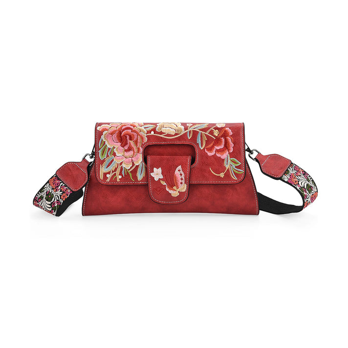 Floral Embroidered Crossbody Bag 8420425 1