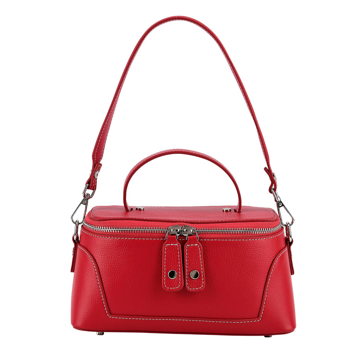 Milan Closeout- Full Grain 100% Genuine Leather Handbag V32614136 6