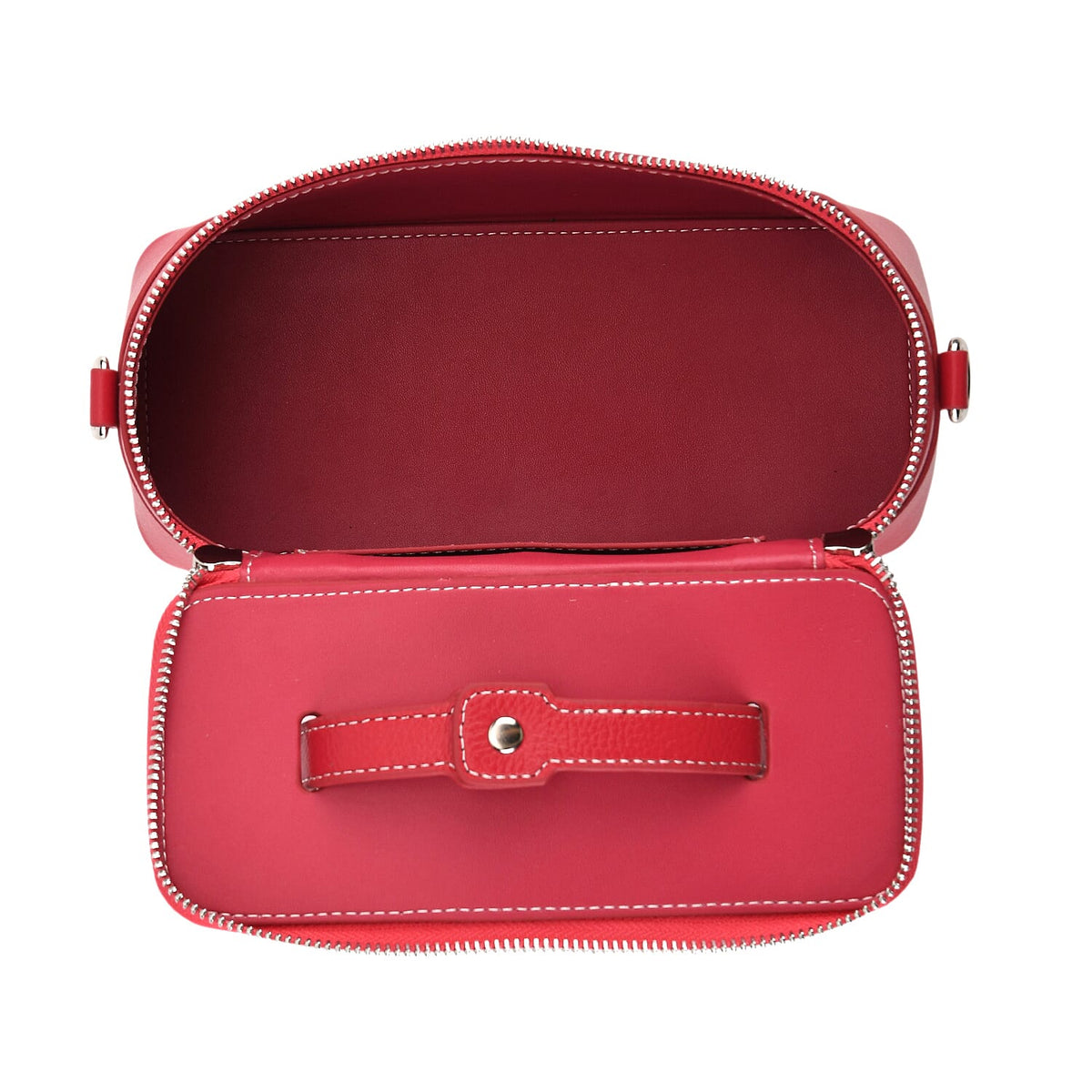 Milan Closeout- Full Grain 100% Genuine Leather Handbag V32614136 7
