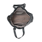 Vicenza 2025 Autumn-Winter Collection - Genuine Leather Belt-detail Crossbody Bag with Detachable Shoulder Strap - Cornflower