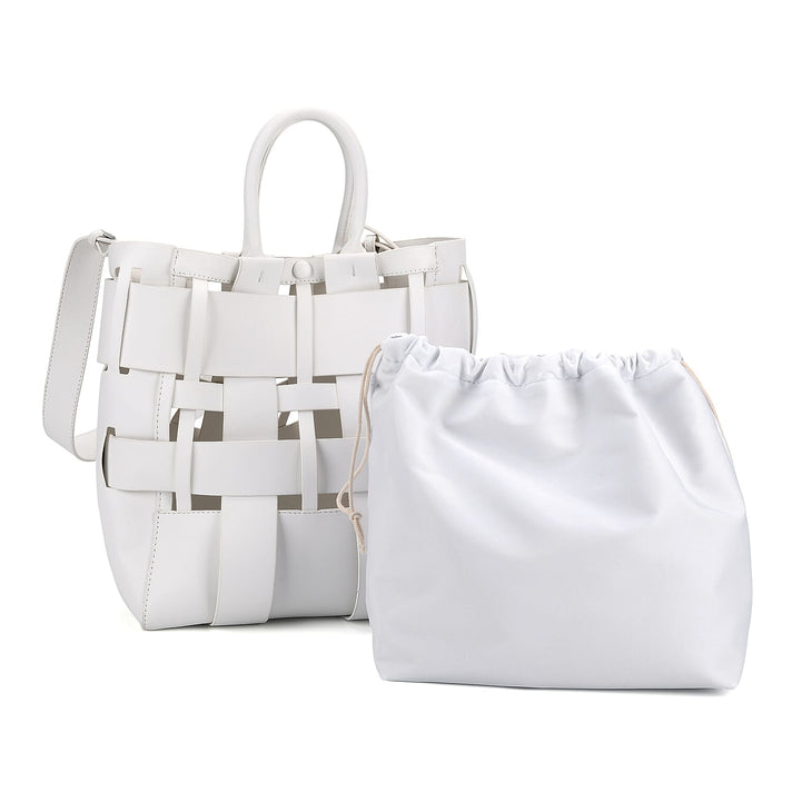 Crossbody Bag (Size - One Size) - White &amp; Gold V32644619 1