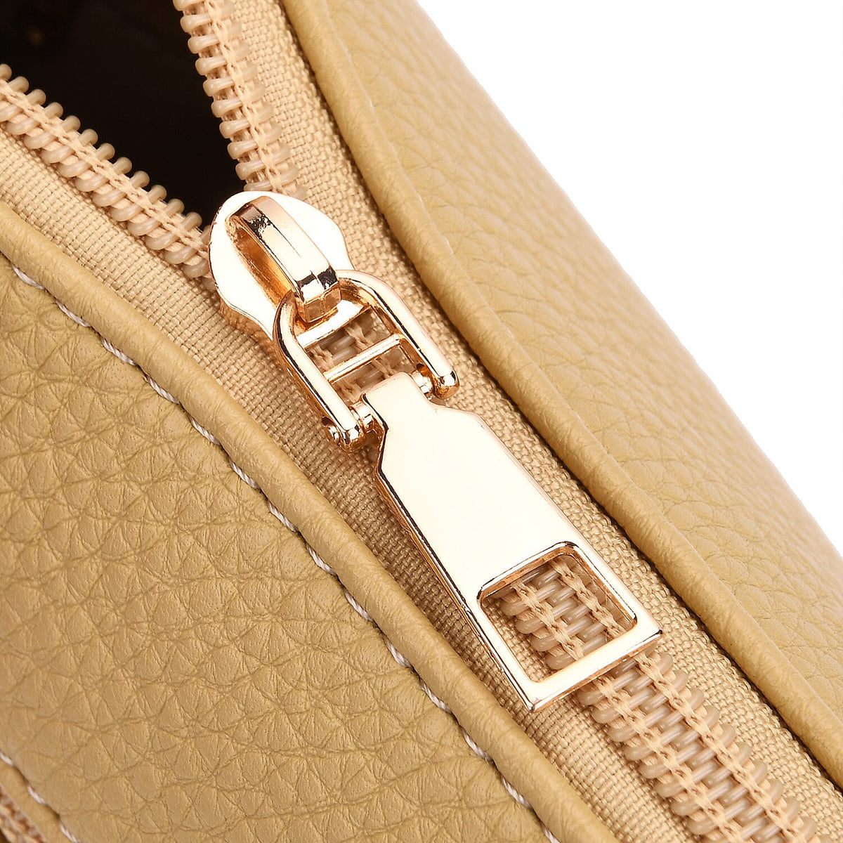 Lifestyle Crossbody Bag with Pleated Detail &amp; Patterned Strap - Yellow 8043590 4