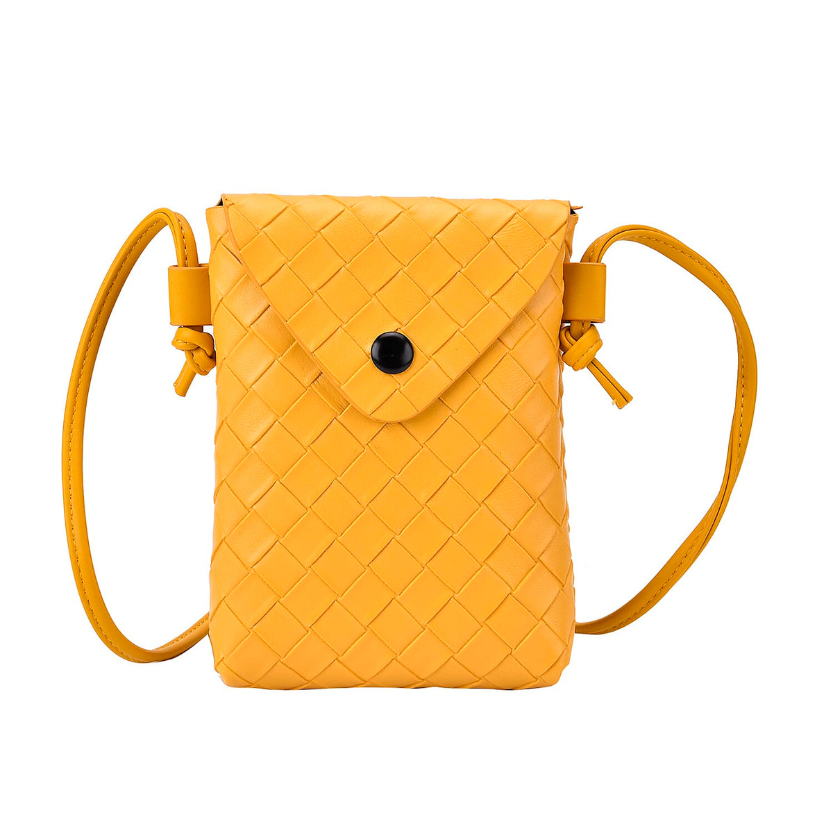 Woven Crossbody Bag - Yellow 8031902 1