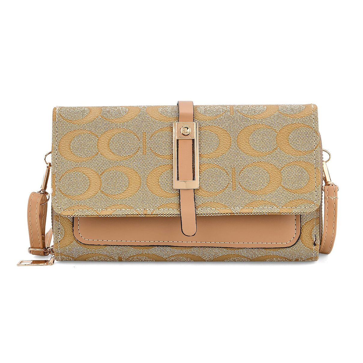 DESIGNER INSPIRED CLOSEOUT-  Pattern Clutch Handbag - Yellow 8046663 0