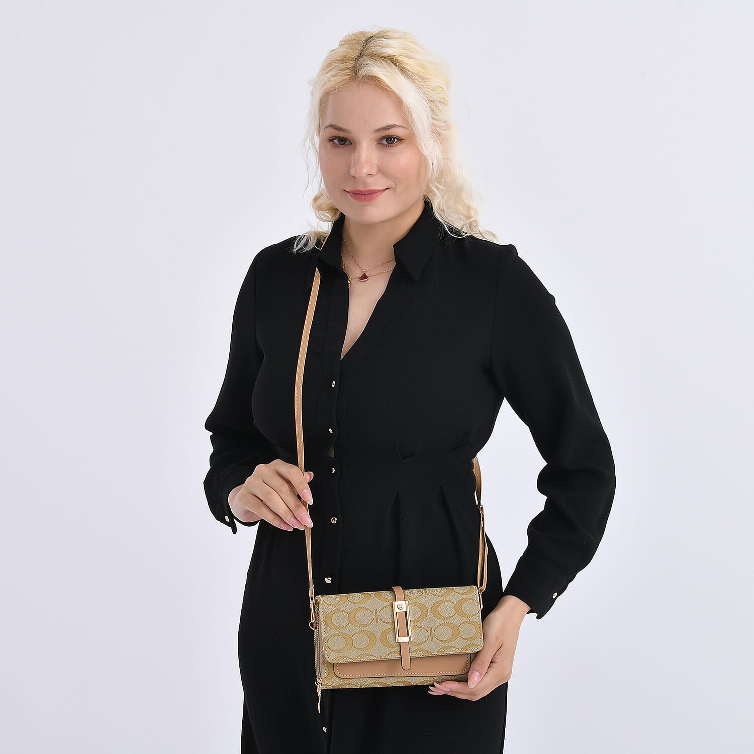 DESIGNER INSPIRED CLOSEOUT-  Pattern Clutch Handbag - Yellow 8046663 2
