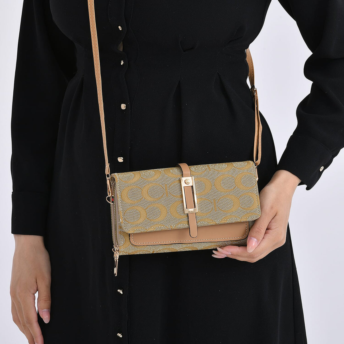 DESIGNER INSPIRED CLOSEOUT-  Pattern Clutch Handbag - Yellow 8046663 3