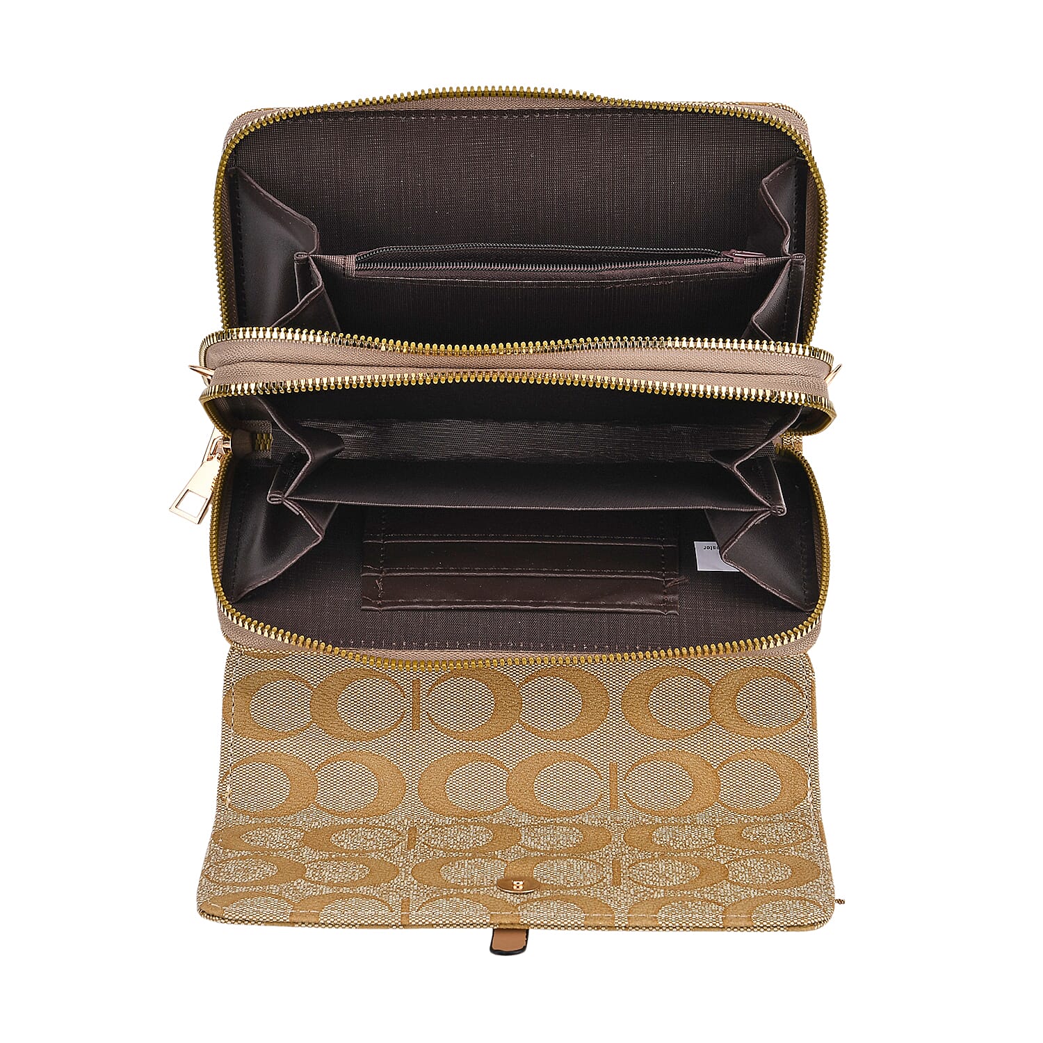 DESIGNER INSPIRED CLOSEOUT-  Pattern Clutch Handbag - Yellow 8046663 5