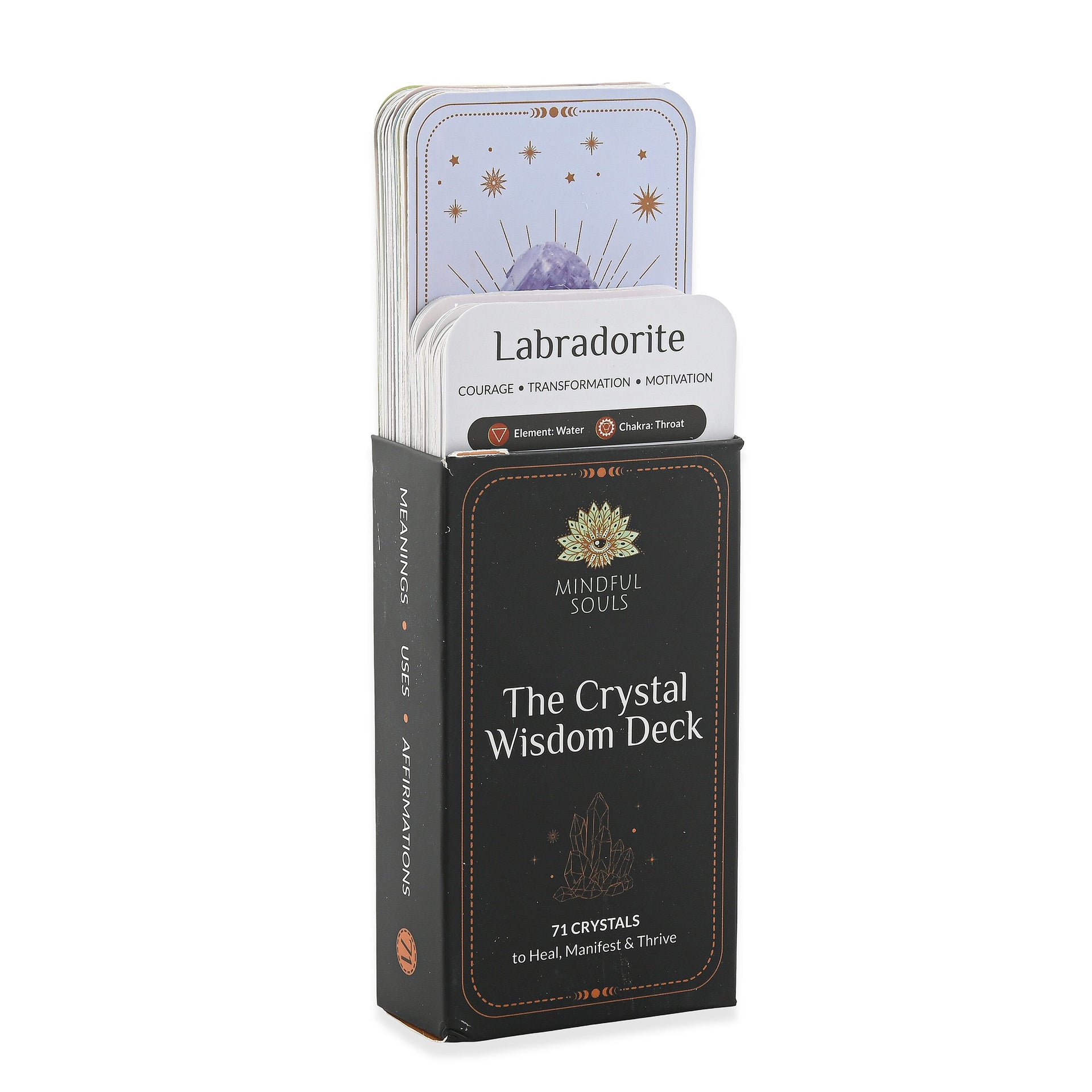 Crystal Deck Wisdom Paper Cards with in Paper Box - Multicolour 7745046 0
