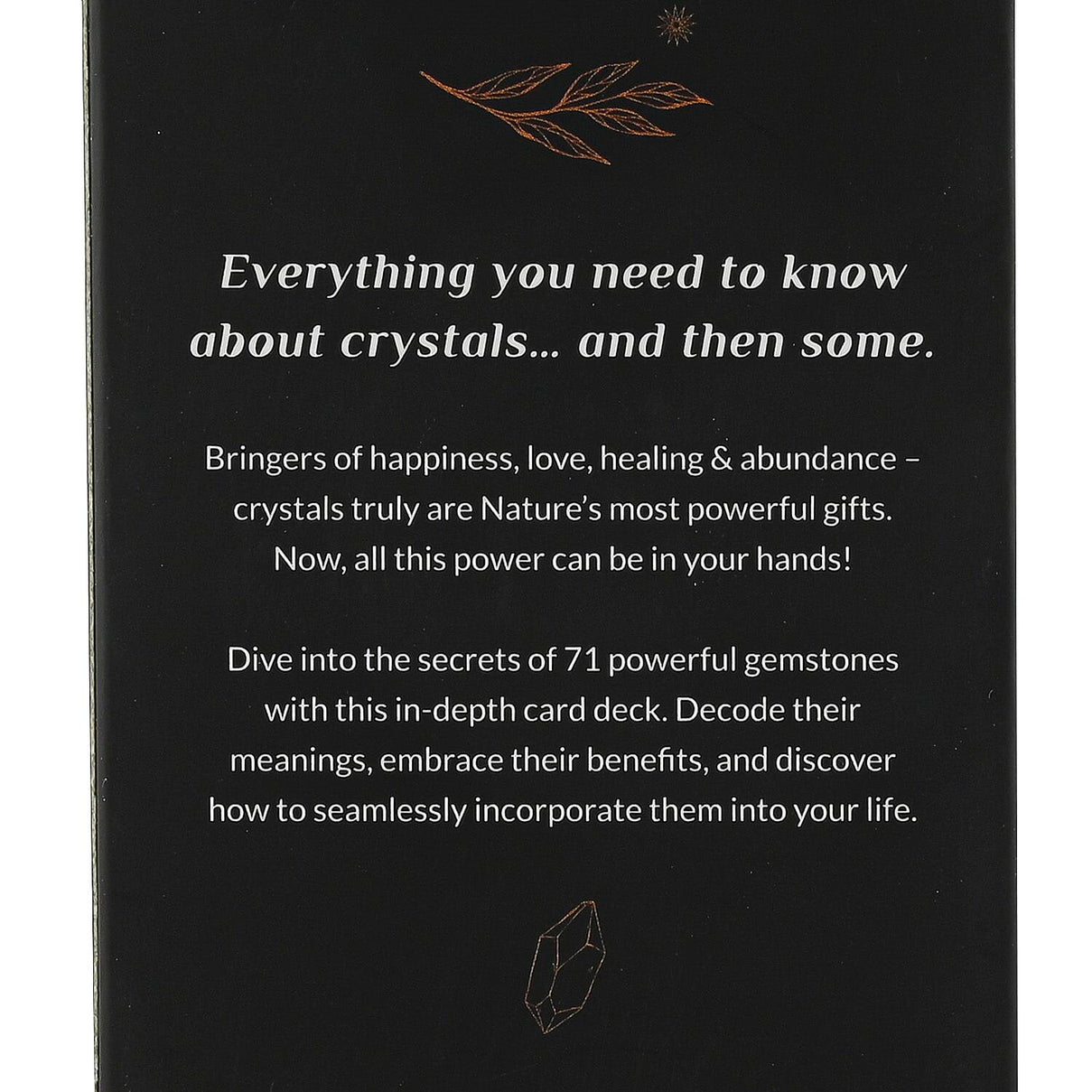 Crystal Deck Wisdom Paper Cards with in Paper Box - Multicolour 7745046 4