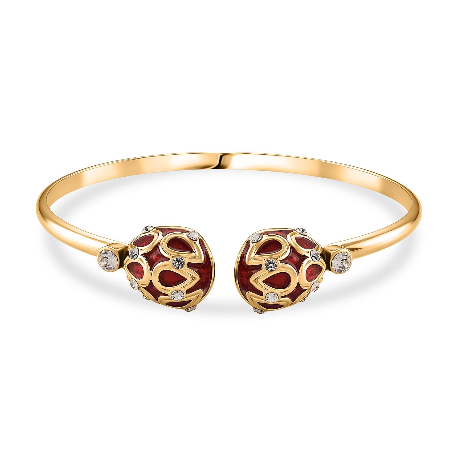 Designer Inspired- Enamelled Bangle (Size 7.5 Inch) 8538791 0