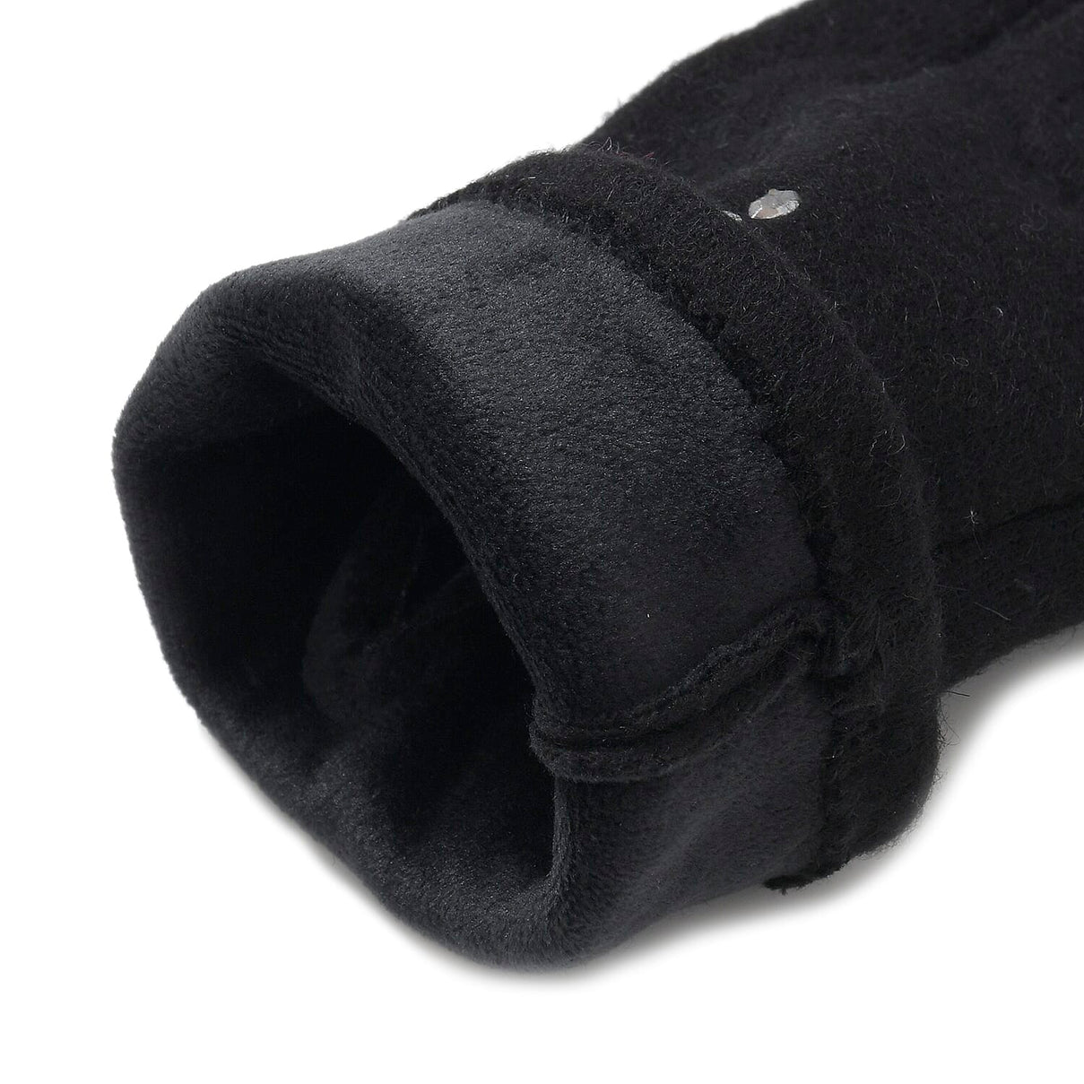 Crystal Snowflake Beanie and Gloves Set â€“ Black 7850687 22