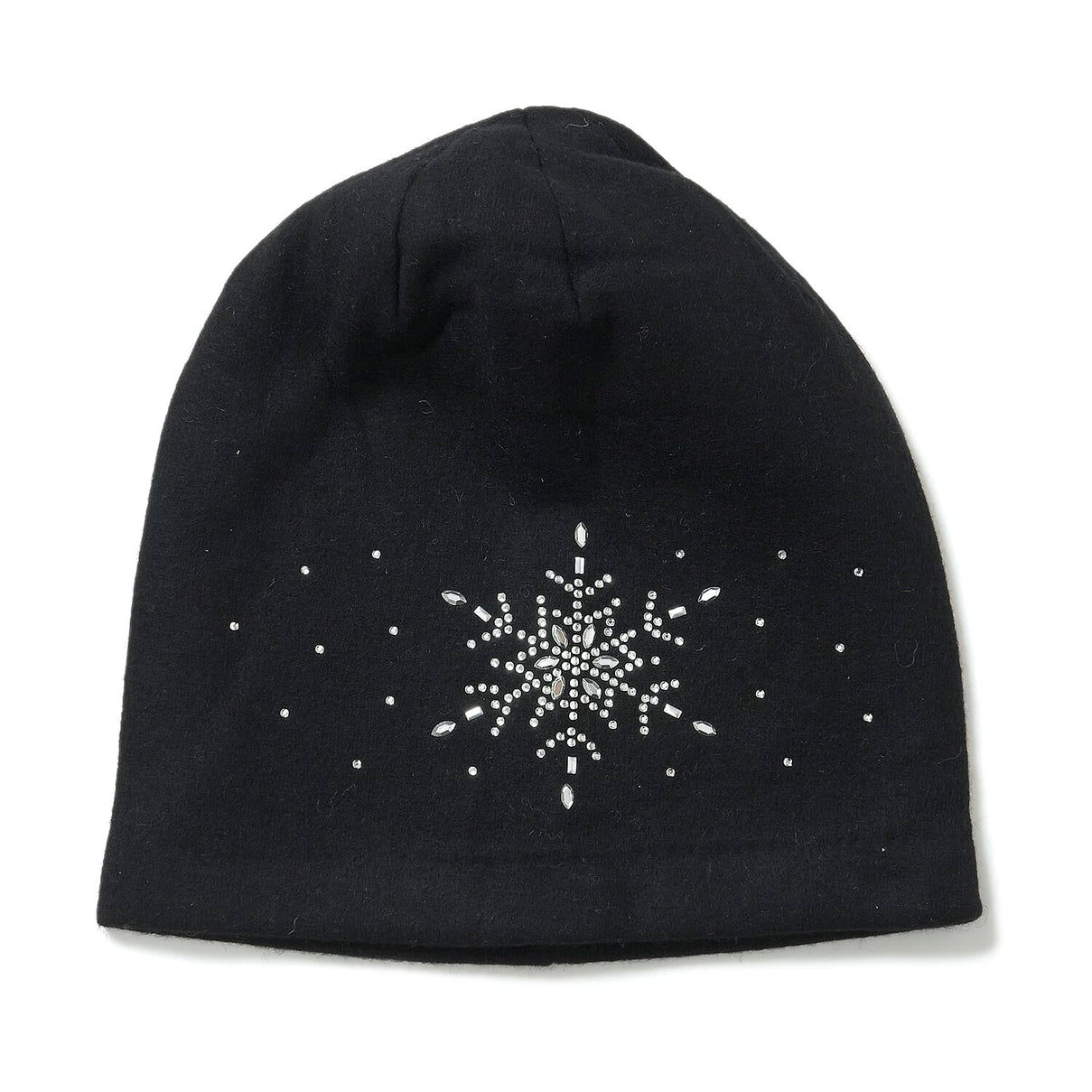 Crystal Snowflake Beanie and Gloves Set â€“ Black 7850687 15