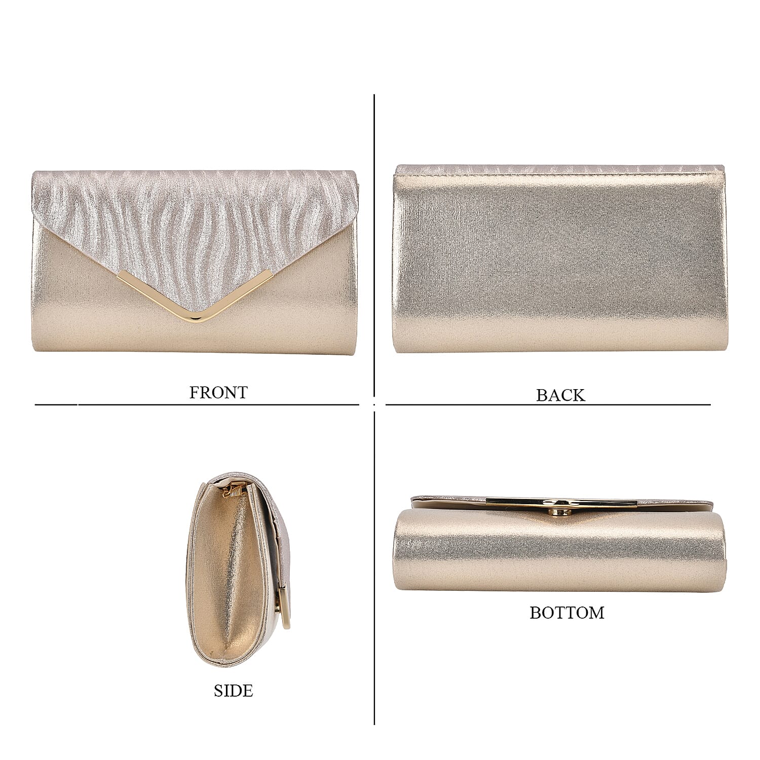 Crystal Patterned Womens Clutch 7756400 3