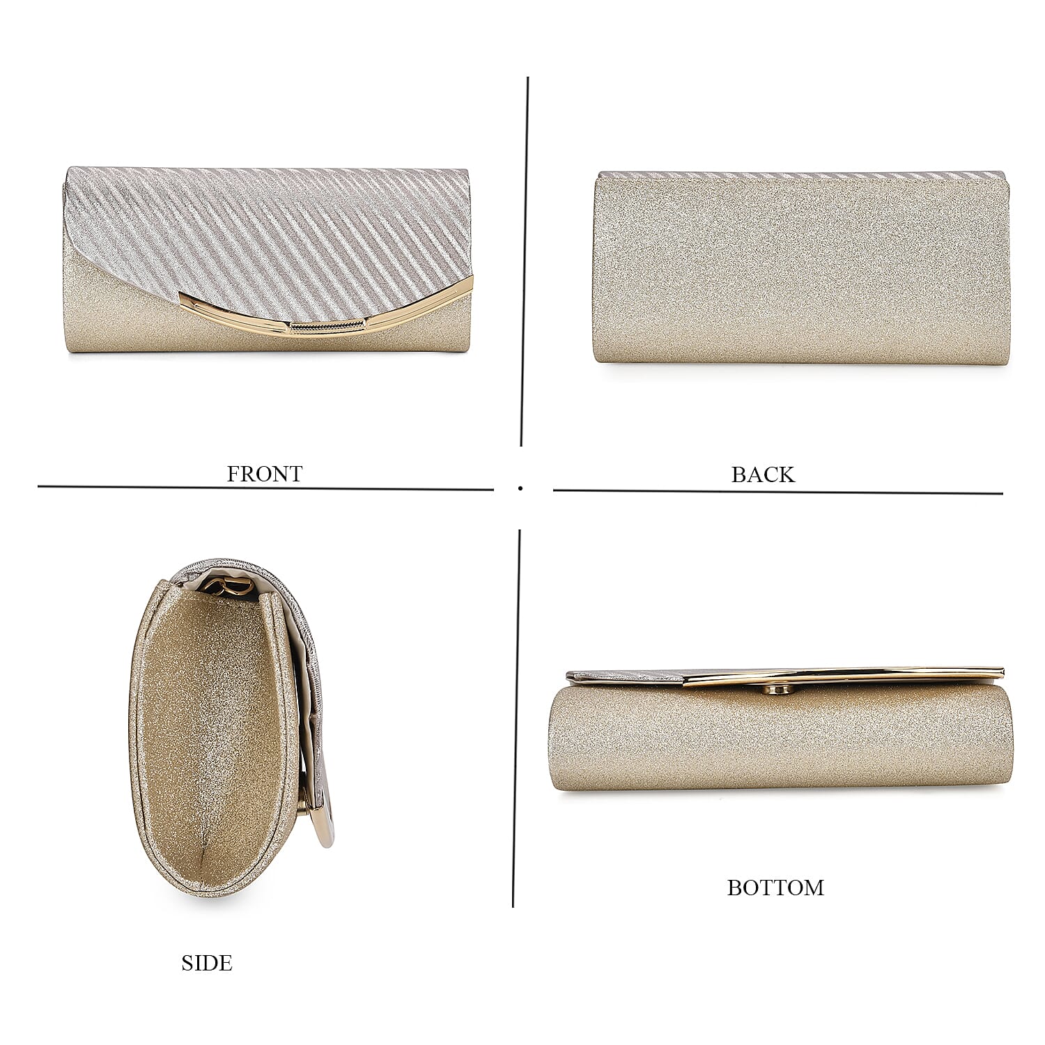 Crystal Patterned Clutch 7756411 3
