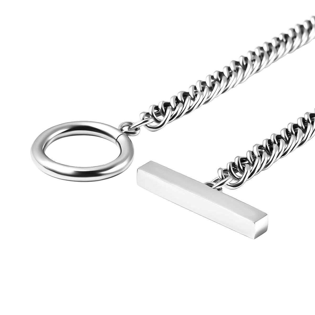 Cuban Bracelet (Size - 7.5) ) in Stainless Steel 6342202 5